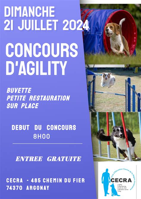 Planning Concours Agility 2024 .